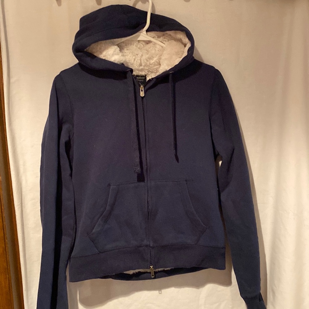 Bluenote Ladies fur lined hoodie